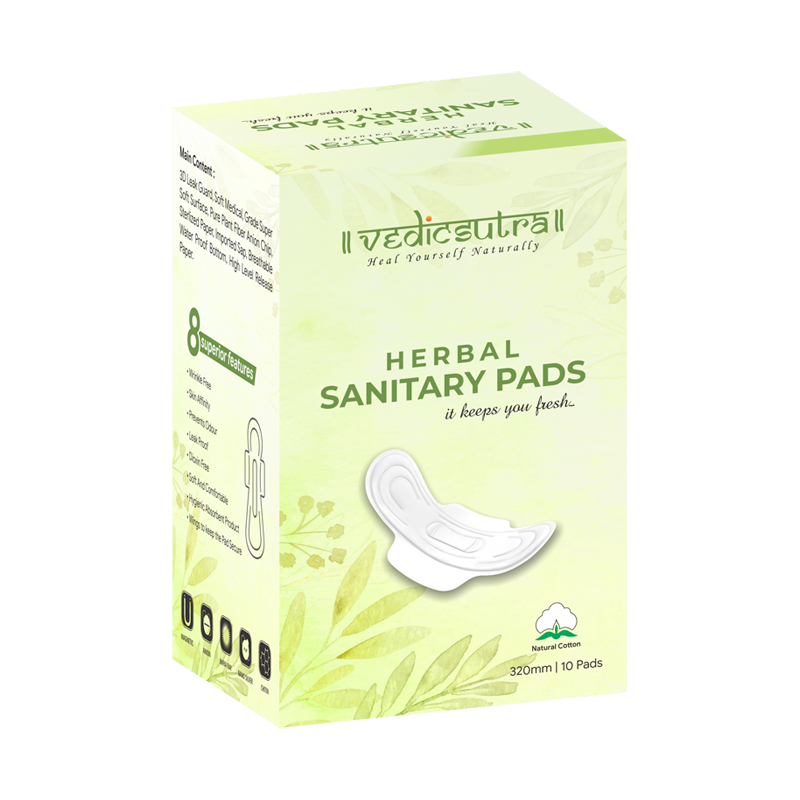 Herbal Sanitary Napkins (10 Pads)